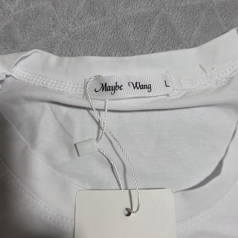 MAYBE WANG LV LARGE WOMEN SHIRT. - Picture 3 of 4
